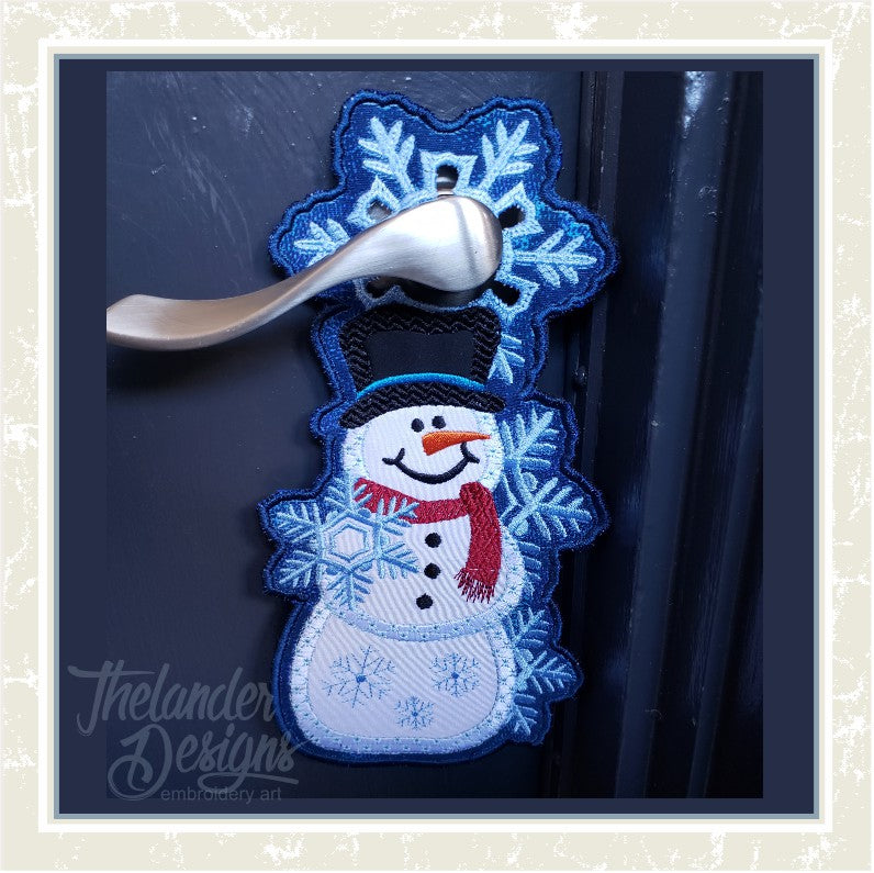 TD -ITH Snowman Door Hanger