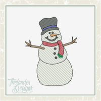 TD - Sketched Snowman