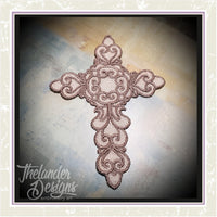 TD - Free standing lace Cross