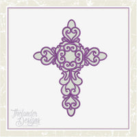 TD - Free standing lace Cross