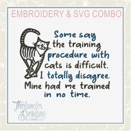 TD - Training a cat SVG and Embroidery
