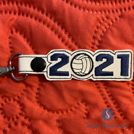 SD 2021 Volleyball Keyfob