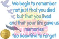 HL We Begin To Remember HL5780 embroidery file