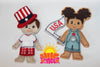 HL ITH Paperless Doll Patriotic Set HL 6188