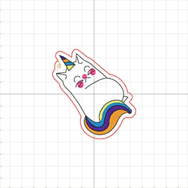 GRED Unicorn Kitty Bookmark