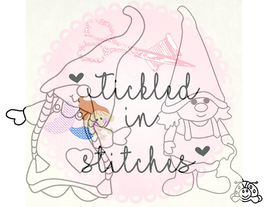 TIS Girl Gnome Coloring Page Clipart Digitizing