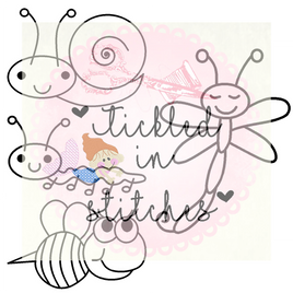 TIS Bugs Set 3 Coloring Page Clipart Digitizing