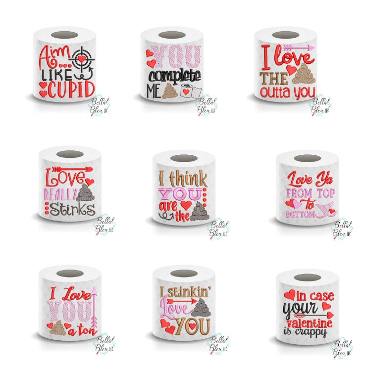 BBE - Valentines Day Toilet Paper Design Bundle