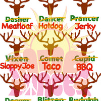 HL Venison HL5785 embroidery file LARGE SIZES ONLY