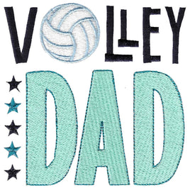 BCD Volleyball Dad Saying