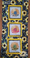 TD  - Sunflower Love Quilt Block