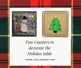 HL ITH Christmas Coaster Set HL6353