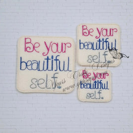 YTD  Be Your Beautiful Self felties