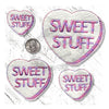 YTD  Candy Heart Sweet Stuff Valentines felties