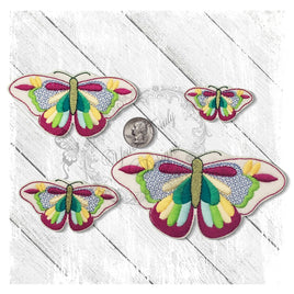 YTD Colorful Butterflies Felties