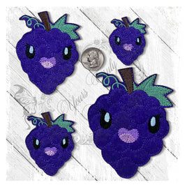 YTD Fruity Cutie Grapes felties