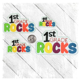 YTD 1st Grade Rocks feltie