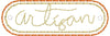 DBB Artisan lettering Mini Patch embroidery design