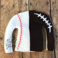 BBE - ITH Split Elf Sweater Sports Football Baseball Softball