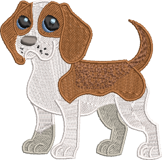 DED  Cute Puppy Beagle