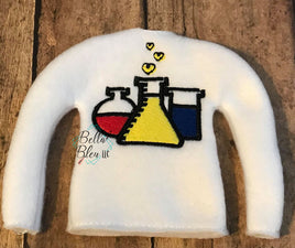 BBE- Science Beakers ITH Elf Sweater Shirt