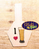 BBE - ITH I love beer Key Fob