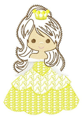 TIS Motif Princess 2 Embroidery design