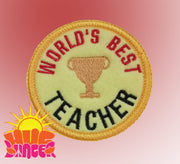 HL ITH Best Teacher Patch HL6187