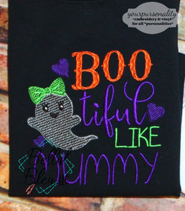 BBE - Halloween Sketchy Boo-tiful girl design