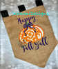 BBE - Fall Pumpkin with bow applique