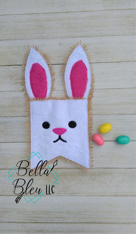BBE ITH Bunny Face Banner Bunting