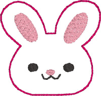 DBB Bunny Feltie In the Hoop Embroidery Design