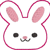 DBB Bunny Feltie In the Hoop Embroidery Design