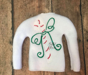 BBE -  ITH Elf Candy Cane Christmas Sweater