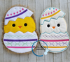 BBE ITH Easter Chick n  Egg Door Hanger