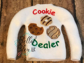 BBE - ITH Elf "Cookie Dealer" Sweater  shirt