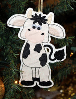 KRD Cow Nativity Ornament