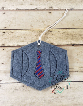 BBE ITH Dad Scribble Christmas Ornament