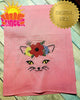 Embroidered Cat With Flowers HL5790 embroidery files
