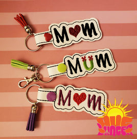 HL ITH Mom Heart and Mum Flower Fobs HL6064