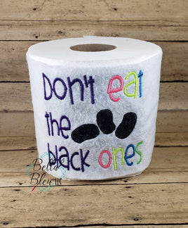 BBE - Easter Don't Eat the black ones Toilet Paper sketchy