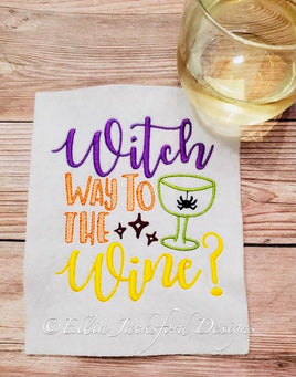 EJD Witch way to wine Sketchy Halloween