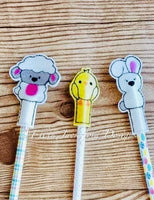 EJD ITH Easter Pencil Toppers Set of 3