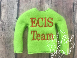 ITH Elf ECIS Inspired NCIS sweater shirt