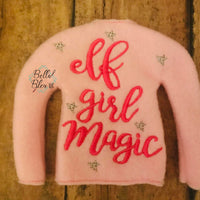 BBE -  ITH Elf Christmas Elf Girl Magic shirt Sweater