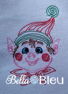 BBE - Bean Stitch Boy Elf Colorwork  design