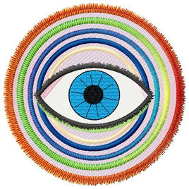 DED Indian eye in circles