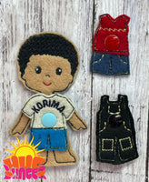 HL ITH Paperless Doll Play Clothes HL6196