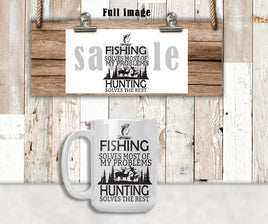 TSS Father's Day Hunting Fishing  sublimation design
