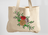 OE Floral Arrangement 1C  Redwork Embroidery Design